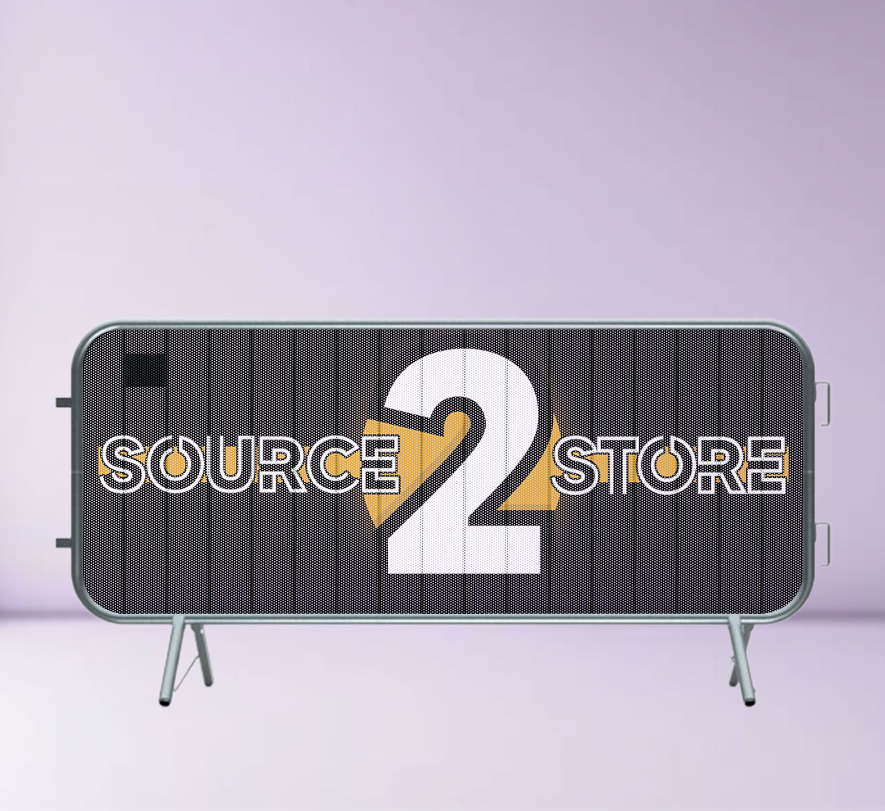 Crowd Control Barrier Covers