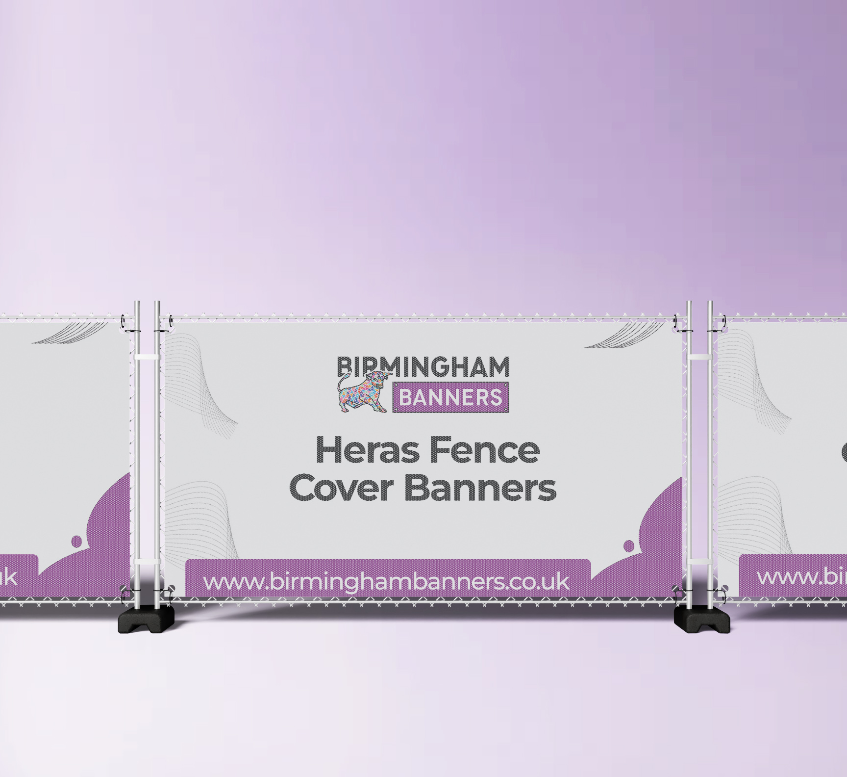Heras Fence Cover Banners
