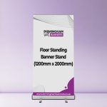 Floor Standing Banner Stand (1200mm x 2000mm)