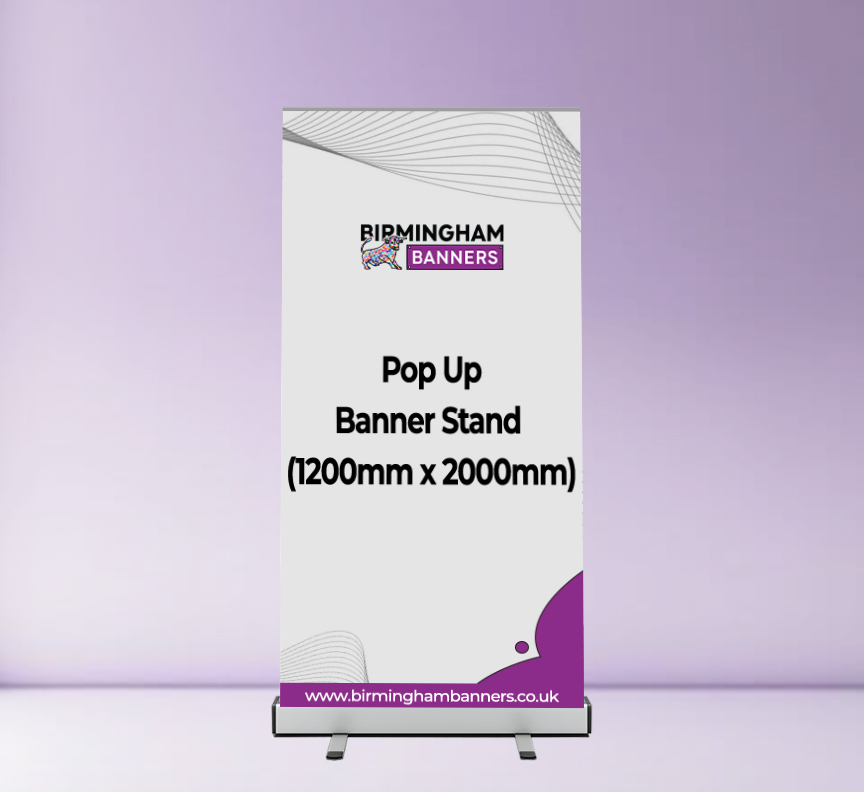 Pop Up Banner Stand (1200mm x 2000mm)