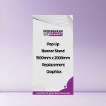 Pop Up Banner Stand 1500mm x 2000mm Replacement Graphics