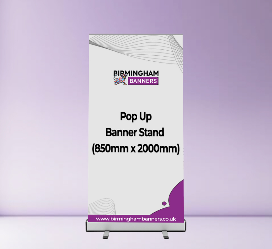 Pop Up Banner Stand (850mm x 2000mm)