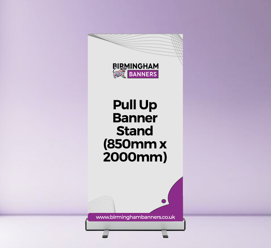 Pull Up Banner Stand (850mm x 2000mm)