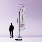 4m Convex Flags