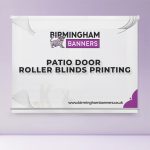 Patio Door Roller Blinds Printing