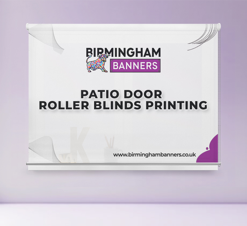 Patio Door Roller Blinds Printing